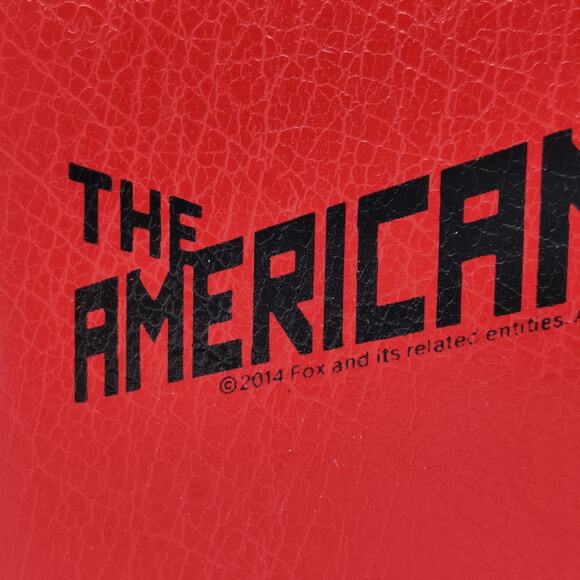 The Americans TV Show Passport Holder Travel Wallet Red Rare Collectible Merch - Picture 5 of 12